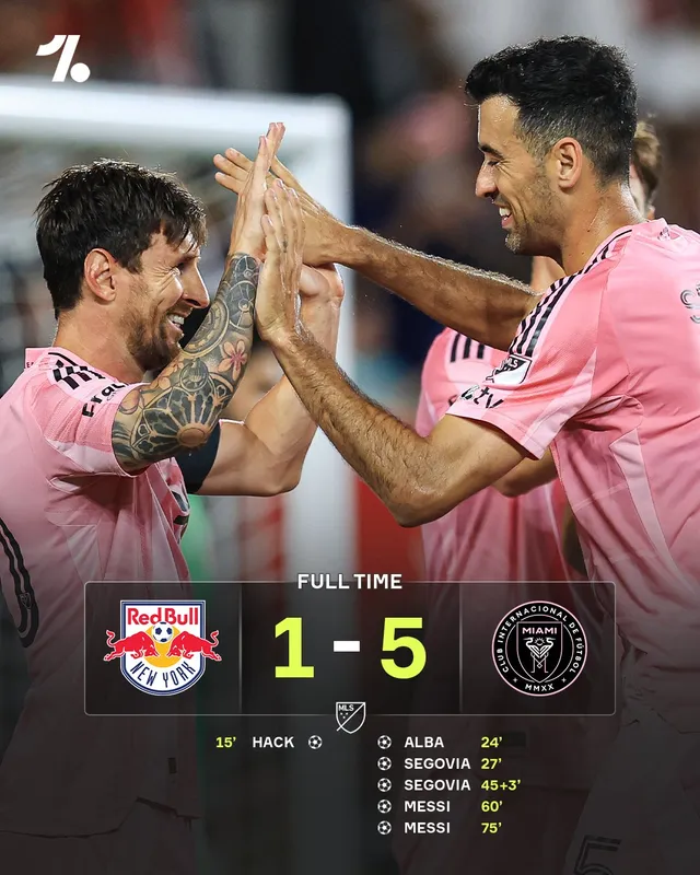 Messi lập cú đúp, Inter Miami đại thắng New York Red Bulls- Ảnh 1.