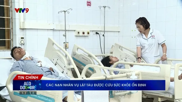 Alo Doctor (20/7/2025): Bộ Y tế chỉ đạo dồn lực cứu người gặp nạn trong vụ lật tàu trên vịnh Hạ Long