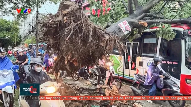 Thời tiết xấu ảnh hưởng đến nhiều địa phương