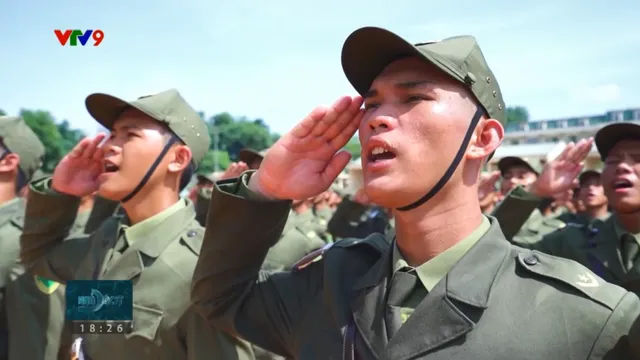Khổ luyện trên thao trường huấn luyện