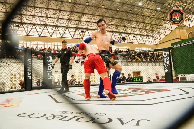 Thái Nguyên xếp hạng 1 tại Giải MMA toàn quốc lần đầu tiên được tổ chức- Ảnh 1. Thái Nguyên xếp hạng 1 tại Giải MMA toàn quốc lần đầu tiên được tổ chức- Ảnh 1.