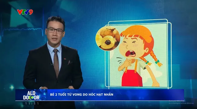 Alo Doctor (24/7/2025): Bé 2 tuổi tử vong do hóc hạt nhãn