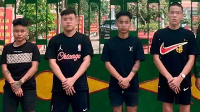 4 người nhập cảnh trái phép khai từng làm việc cho ổ lừa đảo ở Campuchia - Ảnh 1.