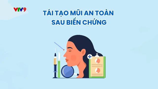Alo Doctor cuối tuần (27/7/2025): Tái tạo mũi an toàn sau biến chứng