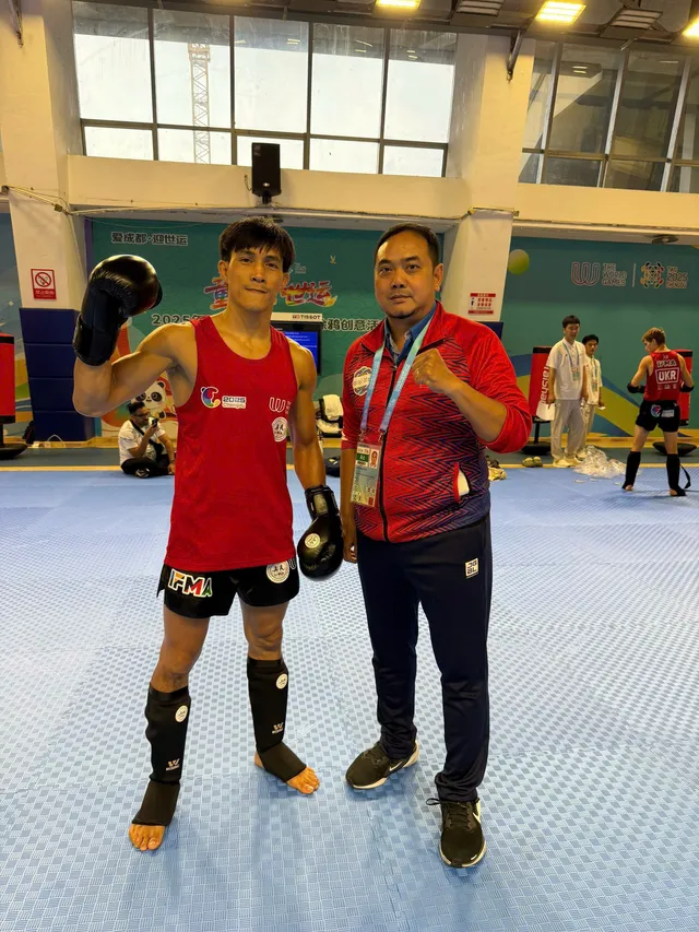 Nguyễn Trần Duy Nhất thắng thuyết phục, vào bán kết World Games 2025- Ảnh 1.