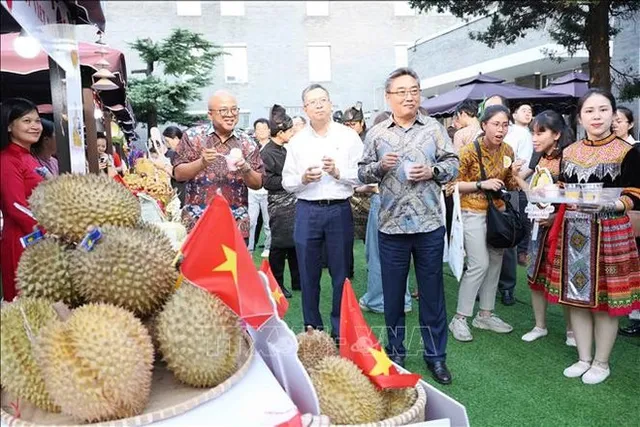 Vietnam’s durian featured at first ASEAN–China Durian Festival - Ảnh 1.