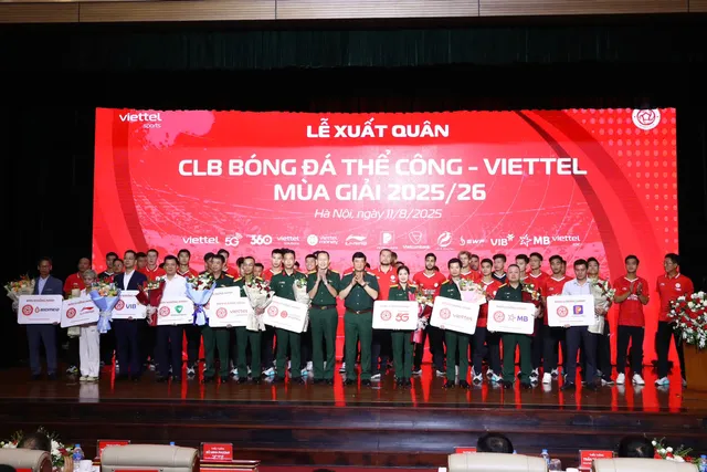 Thể Công - Viettel đặt mục tiêu vô địch V.League 2025-2026- Ảnh 1.
