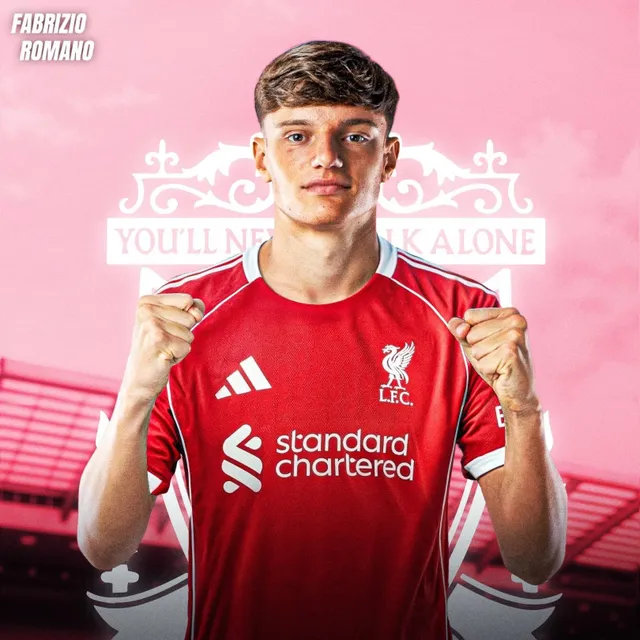Liverpool chốt thương vụ Liverpool chốt thương vụ