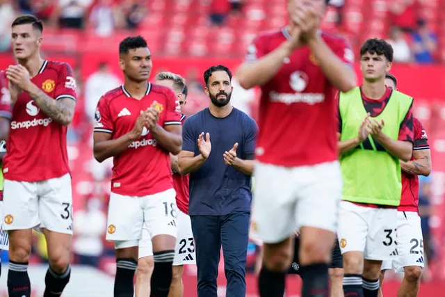 HLV Amorim: "Man Utd là đội chơi tốt hơn và xứng đáng có kết quả khác"- Ảnh 1. HLV Amorim: "Man Utd là đội chơi tốt hơn và xứng đáng có kết quả khác"- Ảnh 1.