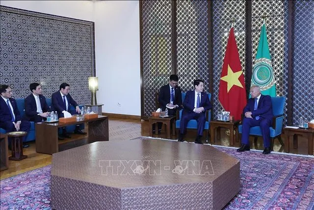 Vietnam expects more substantive, effective ties with Arab League: President - Ảnh 1.