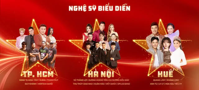 Live broadcast “Under the Glorious Flag”: Connecting three regions, with millions of hearts beating as one - Ảnh 5.