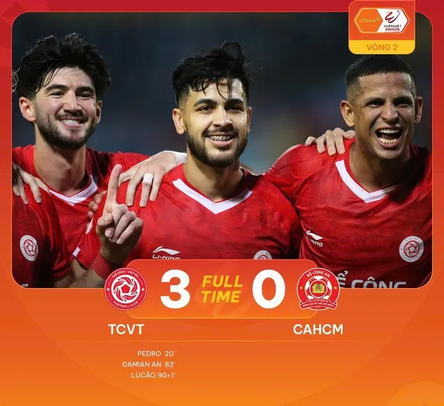 Vòng 2 V.League 2025/26: Thể Công - Viettel thắng áp đảo, Pedro Henrique ghi dấu ấn- Ảnh 4.