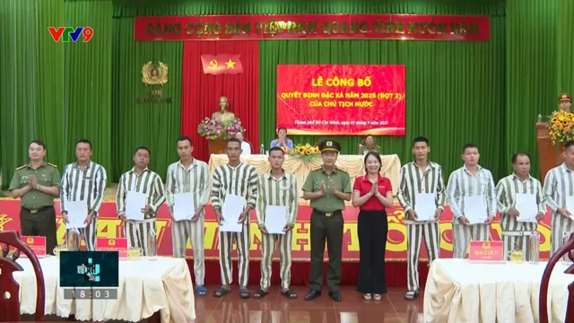 Hơn 14 ngàn phạm nhân được đặc xá dịp Quốc khánh 2/9