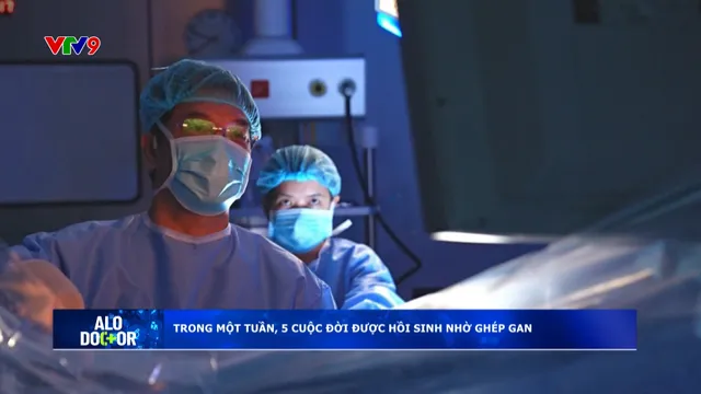 Alo Doctor (04/7/2025): Trong một tuần, 5 cuộc đời được hồi sinh nhờ ghép gan