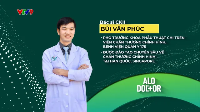 Alo Doctor cuối tuần (31/8/2025): Hội chứng ống cổ tay