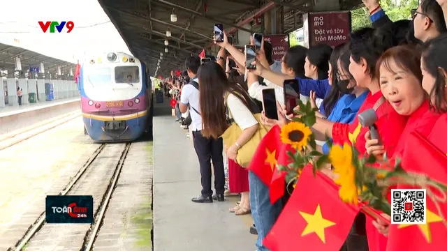 Hân hoan đón các chiến sĩ hoàn thành nhiệm vụ A80 trở về