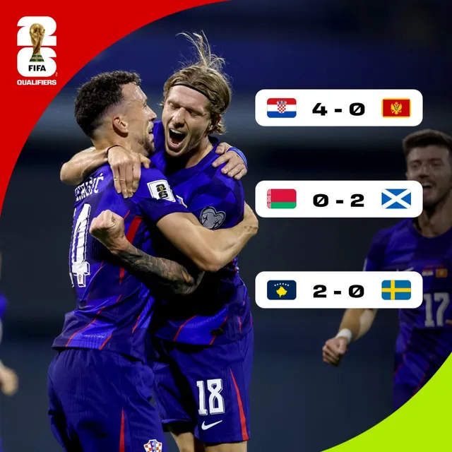 Kết quả bóng đá sáng 9/9: Croatia thắng đậm, Italia thắng nghẹ thở Israel

- Ảnh 2.
