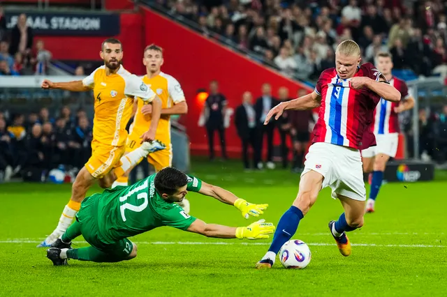Haaland ghi 5 bàn, Na Uy đè bẹp Moldova 11 bàn
- Ảnh 1.