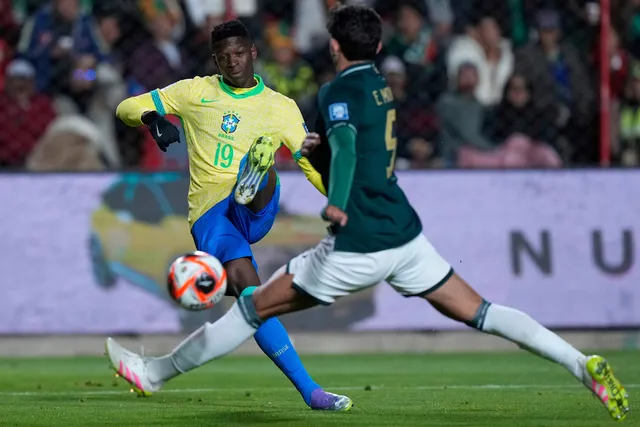 Bolivia gây chấn động Nam Mỹ: Đánh bại Brazil, giành vé Play-off World Cup 2026- Ảnh 1. Bolivia gây chấn động Nam Mỹ: Đánh bại Brazil, giành vé Play-off World Cup 2026- Ảnh 1.