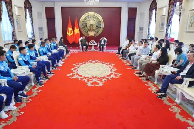 CLB Công An Hà Nội nhận "cú hích tinh thần" tại AFC Champions League 2- Ảnh 2. CLB Công An Hà Nội nhận "cú hích tinh thần" tại AFC Champions League 2- Ảnh 2.