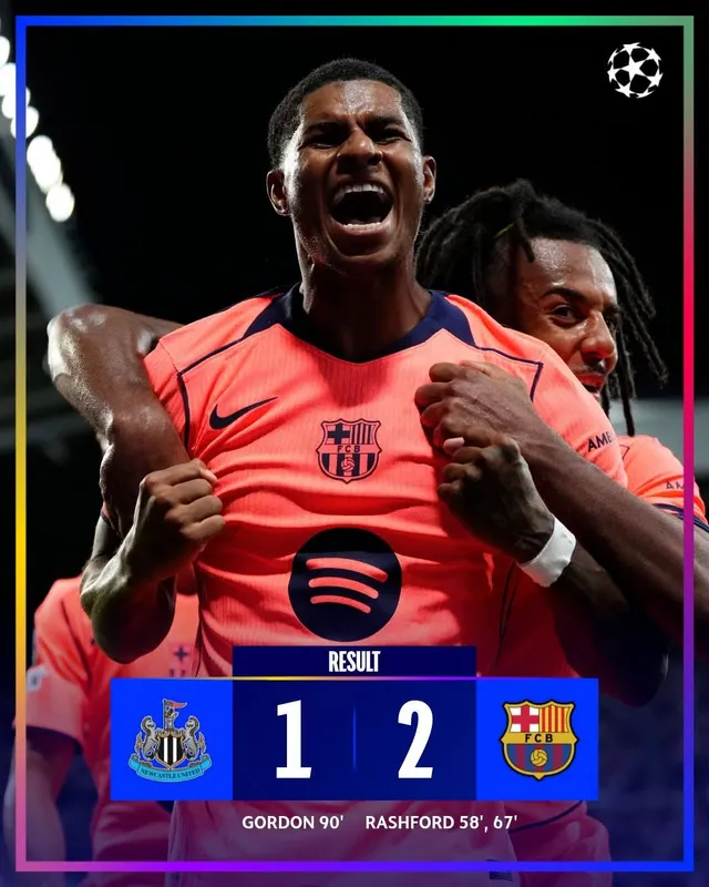 Rashford rực sáng, Barca hạ gục Newcastle ngày ra quân UEFA Champions League- Ảnh 3. Rashford rực sáng, Barca hạ gục Newcastle ngày ra quân UEFA Champions League- Ảnh 3.