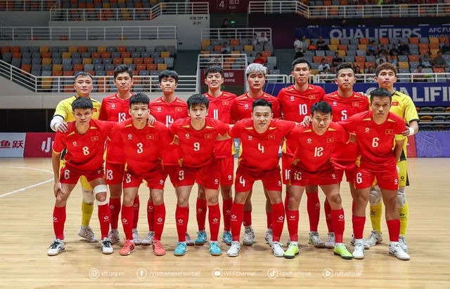 Đội tuyển futsal Việt Nam khởi đầu Vòng loại châu Á bằng chiến thắng đậm- Ảnh 1.