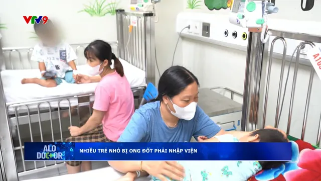 Alo Doctor (22/9/2025): Nhiều trẻ nhỏ bị ong đốt phải nhập viện