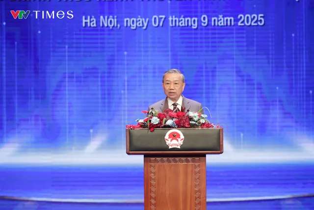 General Secretary To Lam Presents First-Class Labor Order to Vietnam Television - Ảnh 4.