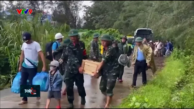 Quảng Trị: Di dời gần 200 người dân đảo Cồn Cỏ vào hầm trú ẩn tránh bão