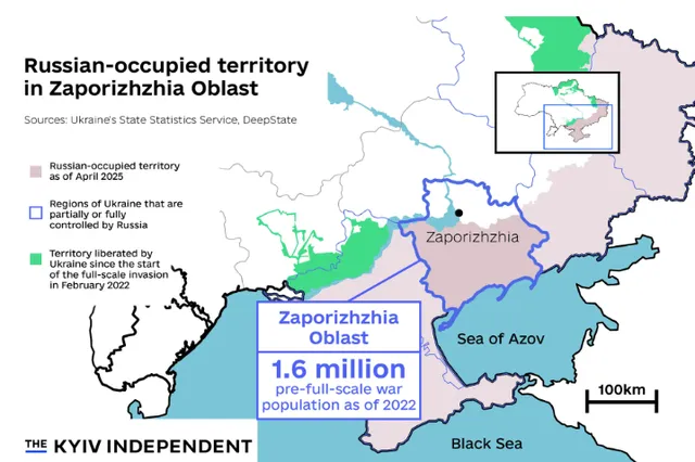 Ukraine cảnh báo tình hình nguy cấp tại nhà máy điện hạt nhân Zaporizhzhia  - Ảnh 1.