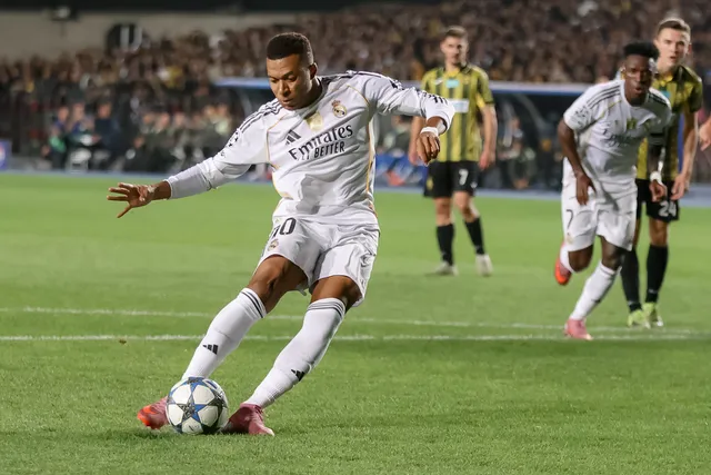 Mbappe lập hattrick, Real Madrid thắng đậm Kairat Almaty 5-0 tại Champions League- Ảnh 1.