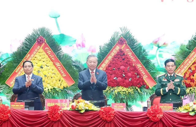 Army must be core force in realising national goals: Party chief - Ảnh 1.