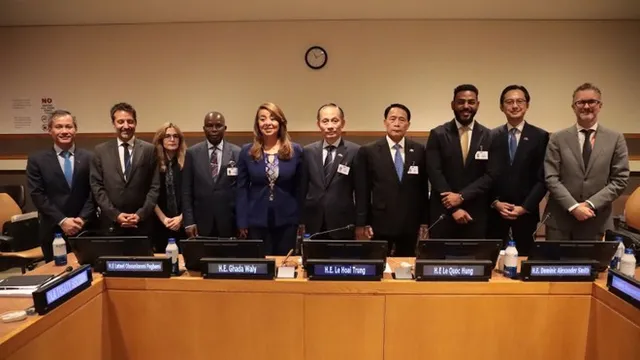 Viet Nam introduces opening for signature of Ha Noi Convention at UNGA High-level General Debate - Ảnh 1.