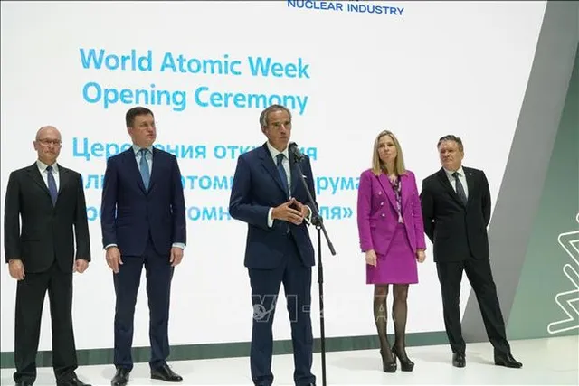 Vietnam attends inaugural World Atomic Week in Moscow - Ảnh 1.