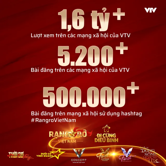 With Over 1.6 Billion Social Media Views, VTV Strongly Spreads the Pride of 80 Years of Independence - Ảnh 1.