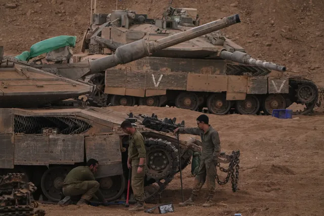 Cộng đồng quốc tế hoan nghênh thỏa thuận ngừng bắn giai đoạn 1 tại Gaza - Ảnh 1.