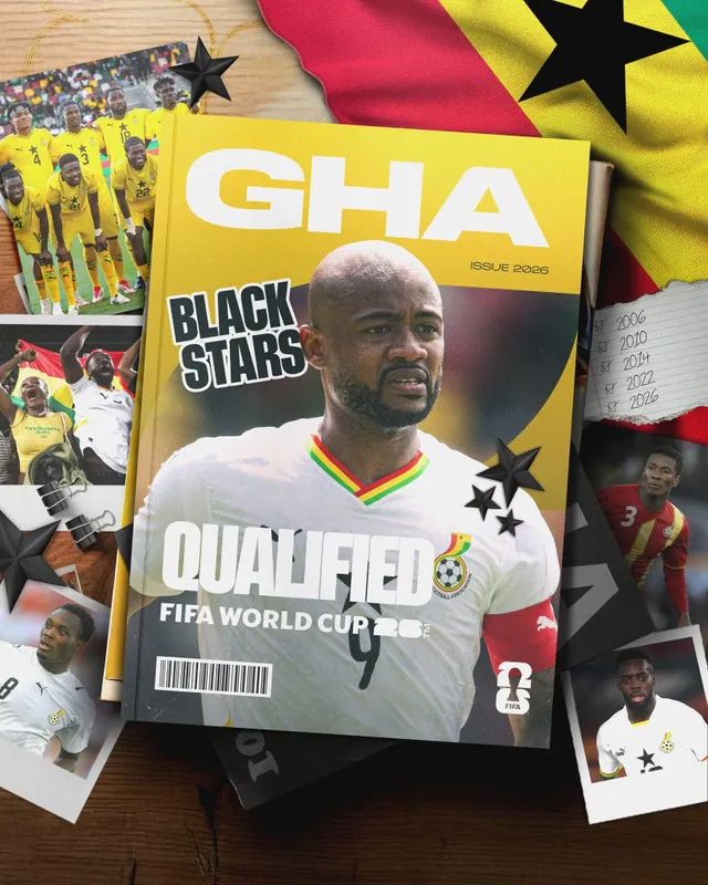 Ghana giành vé dự World Cup 2026, trở thành đội tuyển thứ 21 góp mặt- Ảnh 1. Ghana giành vé dự World Cup 2026, trở thành đội tuyển thứ 21 góp mặt- Ảnh 1.