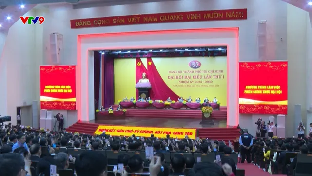 Khai mạc đại hội đại biểu Đảng bộ TP. Hồ Chí Minh lần thứ nhất