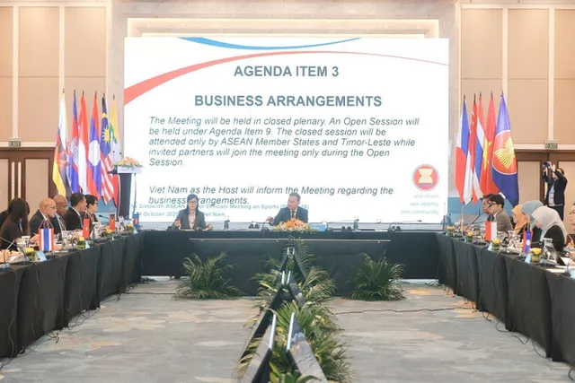 Around 200 delegates gather in Hanoi for 16th ASEAN Senior Officials Meeting on Sports - Ảnh 1.