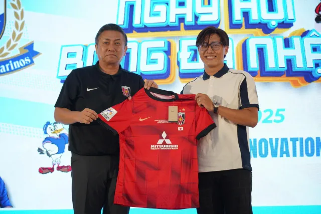Lan tỏa tinh thần bóng đá Nhật Bản đến khán giả Việt- Ảnh 1. Lan tỏa tinh thần bóng đá Nhật Bản đến khán giả Việt- Ảnh 1.