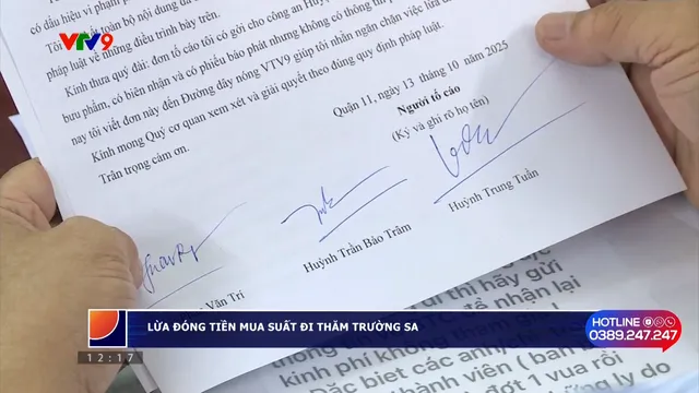 Alo V9 (21/10/2025): Nhiều người bị lừa đóng tiền mua suất đi thăm Trường Sơn