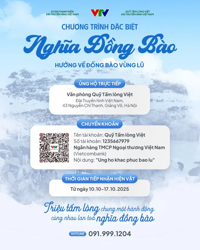 Stand with Our Compatriots - Joining Hands with VTV to Support Flood-Affected Communities - Ảnh 2.