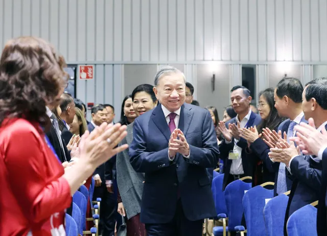 Party leader hails solidarity, contributions of Vietnamese communities in Nordic countries - Ảnh 1.