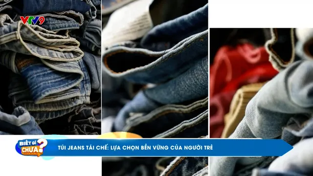 Hồi sinh những chiếc quần jean cũ