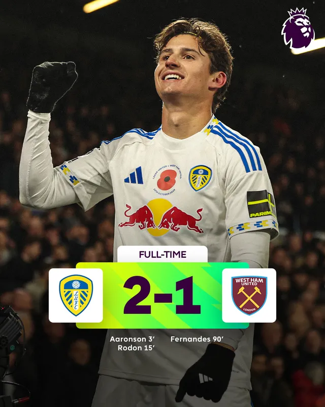 West Ham tiếp tục sa sút sau thất bại trước Leeds United- Ảnh 3. West Ham tiếp tục sa sút sau thất bại trước Leeds United- Ảnh 3.