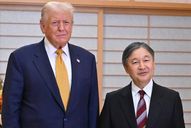Tổng thống Mỹ Donald Trump công du Nhật Bản - Ảnh 1.