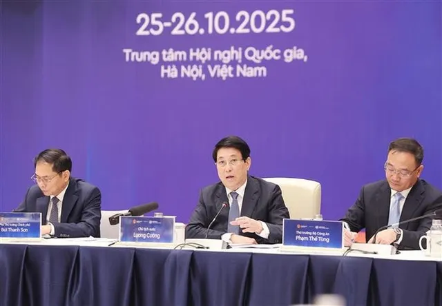 State leader inspects rehearsal for UN Convention against Cybercrime signing ceremony - Ảnh 1.