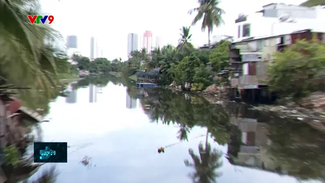 Biến dạng sông trong phố - Nỗi lo ngập lụt
