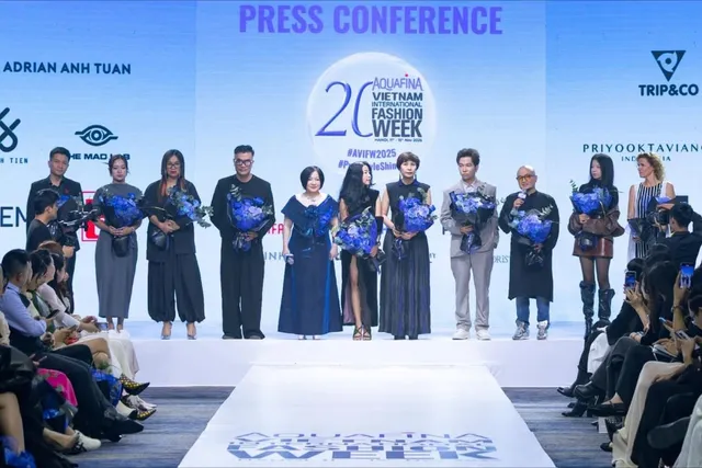 Tuần lễ Thời trang Quốc tế Việt Nam Thu Đông 2025 tôn vinh bản sắc riêng- Ảnh 1.