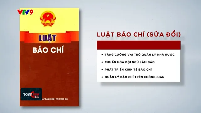 Điểm mới trong dự thảo Luật Báo chí sửa đổi
